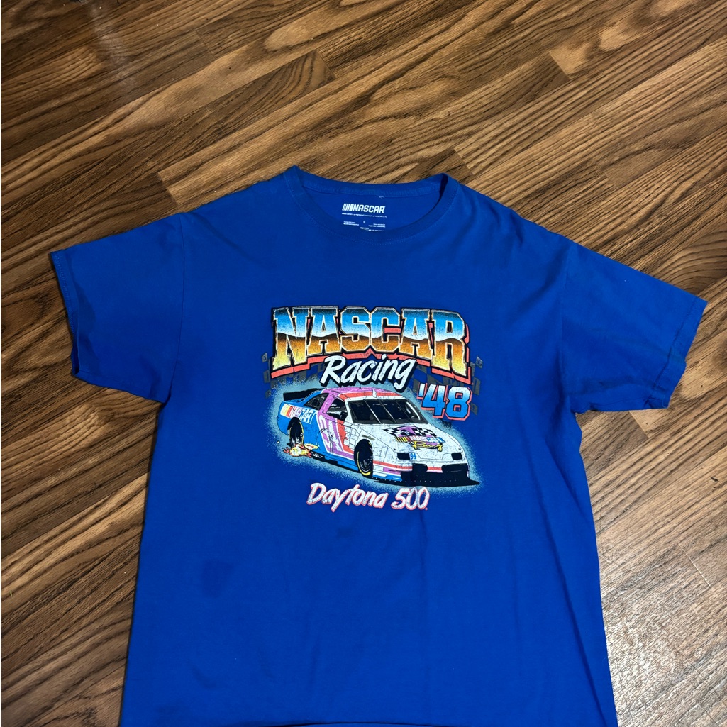 Nascar Racing Daytona 500  Mens Short Sleeve  Large
